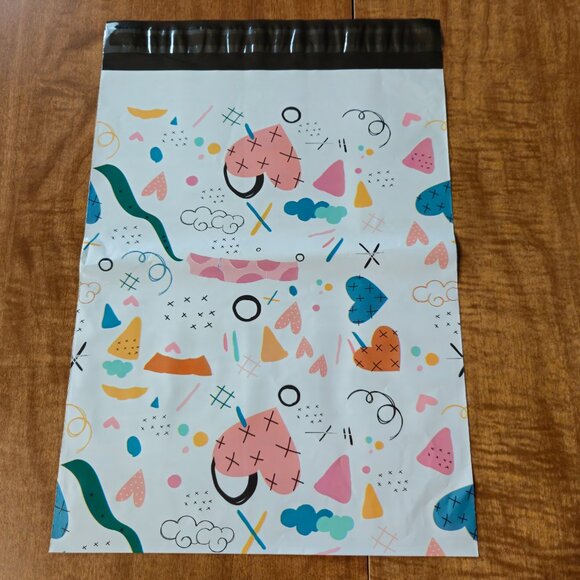 Hearts Polymailers 10x12 25ct. - Picture 5 of 9